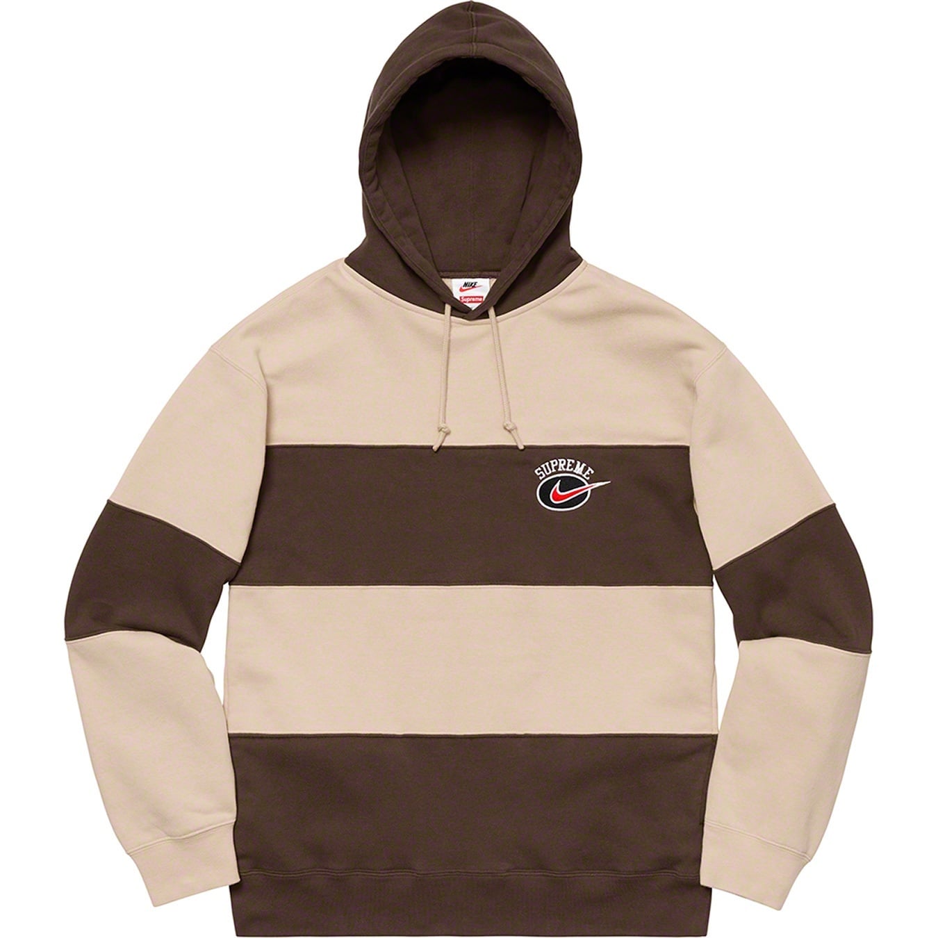 Supreme®/Nike® Stripe Hooded Sweatshirt view 4